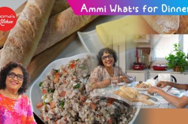 Ammi what's for dinner - 06 - Episode 1222 French bread and tin fish spread - Anoma's Kitchen