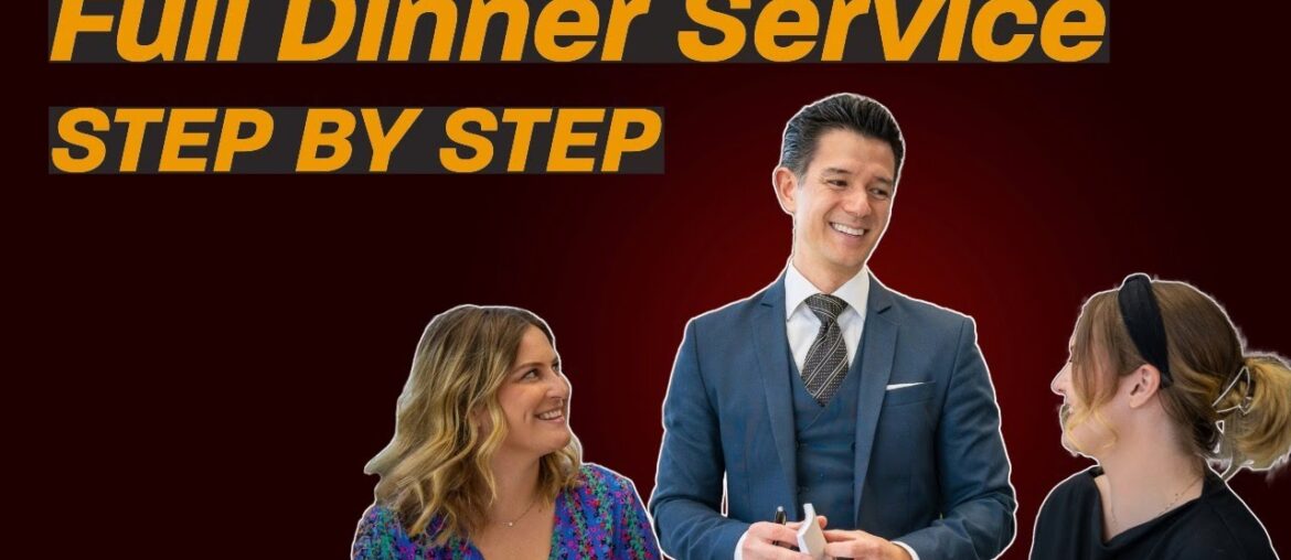 How To Serve A 3 Course Dinner In A Fine Dining