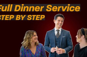 How To Serve A 3 Course Dinner In A Fine Dining
