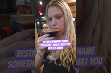 Bestie Challenge: Name Something You Love About Yourself Everyday [Gym Clothes Dining Edition]