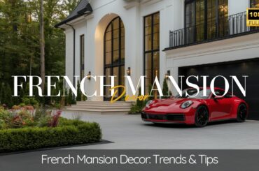 French Mansion Decor: Trends & Tips