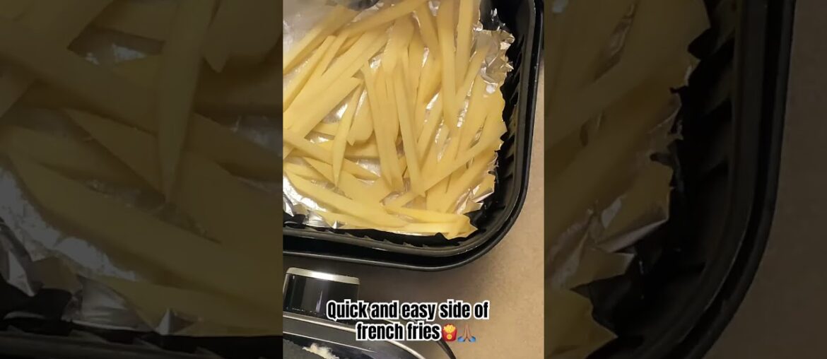 Quick and budget friendly french fries #howto #cooking #dinner #quick