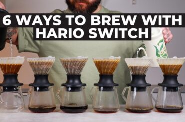 6 Ways to Brew Coffee with Hario Switch | Unlock Its Full Potential!