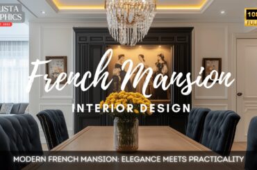 Modern French Mansion: Elegance Meets Practicality