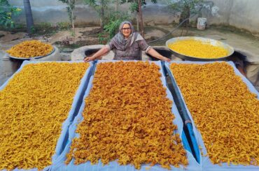 INDIAN FRENCH FRIES & Crispy Onion Recipe | Aloo Fingers | Street Food | Village Cooking