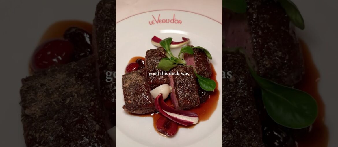 Is This the Best French Food in NYC? Finally Trying Le Veau d’Or #nyc #foodreview #foodshorts