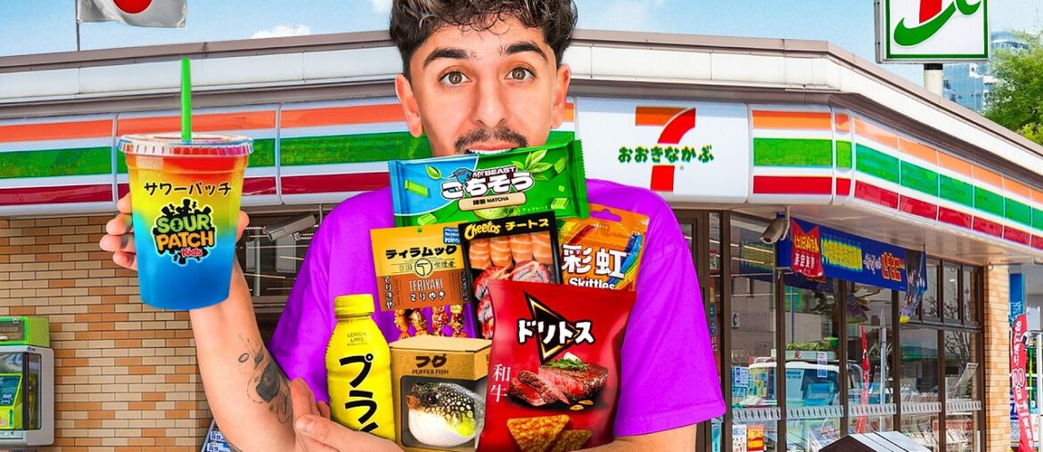 Eating ONLY Convenience Store Food in Japan for 24 Hours! Eating ONLY Convenience Store Food in Japan for 24 Hours!