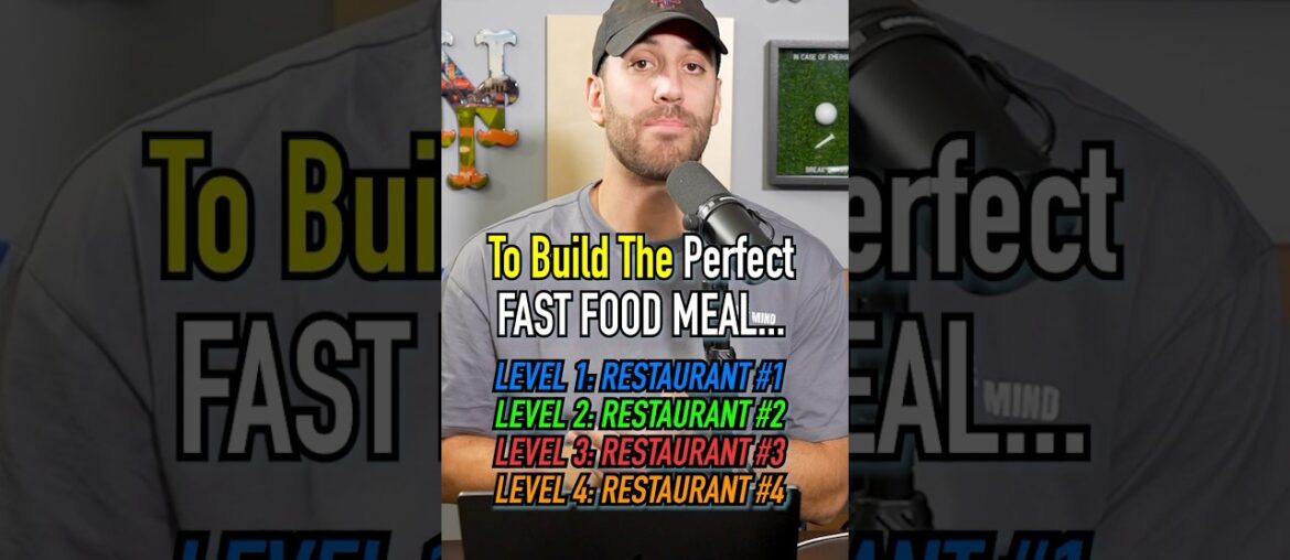 Build The Perfect Fast Food Meal With $15! How Is It? #shorts #meal #food #fastfood #burger #fries