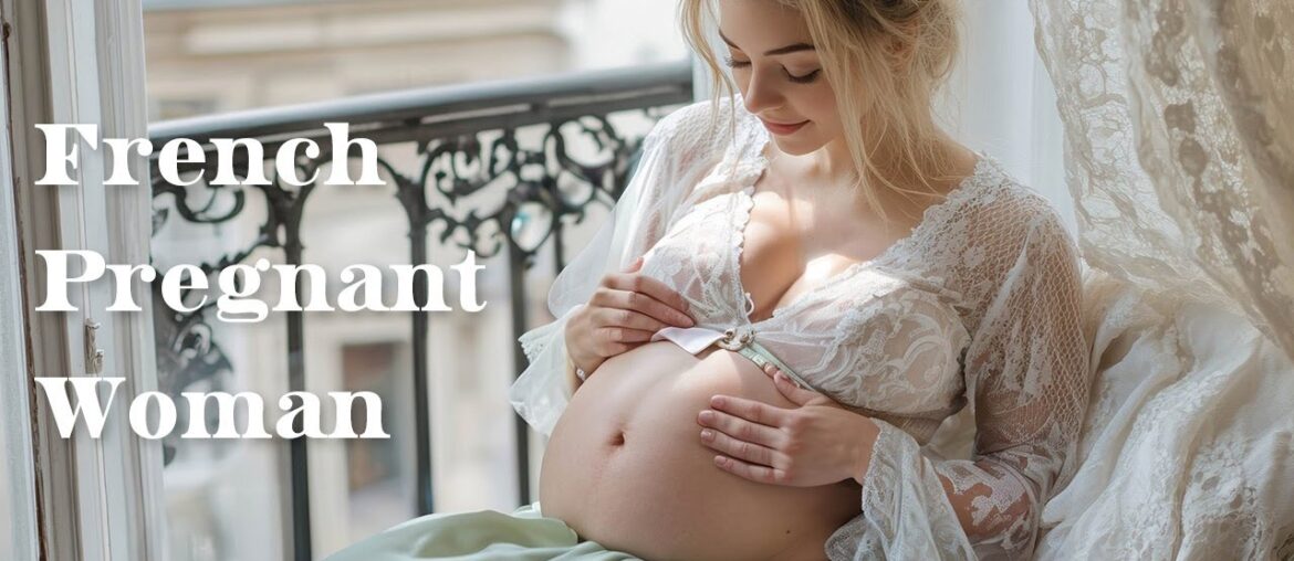 The Maternity Life of a Beautiful French Pregnant Woman | AI Video