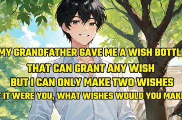 My Grandfather Gave Me a Wish Bottle That Can Grant Any Wish, But I Can Only Make Two Wishes