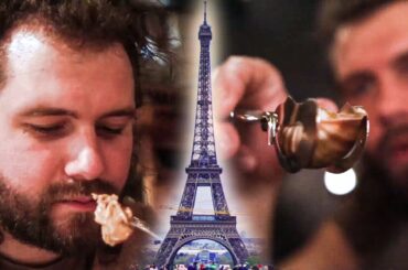 Italian tries FRENCH FOOD in Paris (Andouillette, Escargot, Cervelle d'Agneau)
