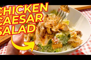 Must-Try GRILLED CHICKEN CAESAR SALAD | Easy & Delicious