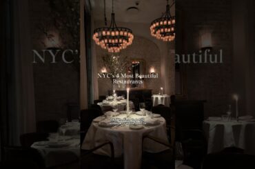 TOP 4 NYC SPOTS TO BOOK YOUR VALENTINE'S DAY RESERVATION