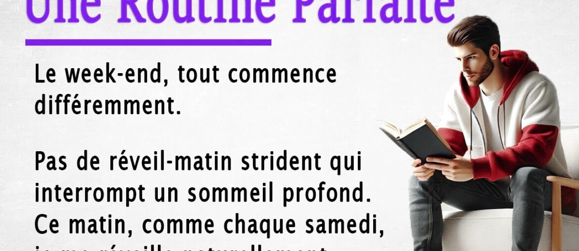 French Story for Beginners (A1-A2) | Learn 200+ Daily Routine Words