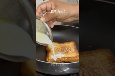Are you Craving for Milk Toast |French Toast| Eggless Toast #asmr #frenchtoast #milktoast #recipe