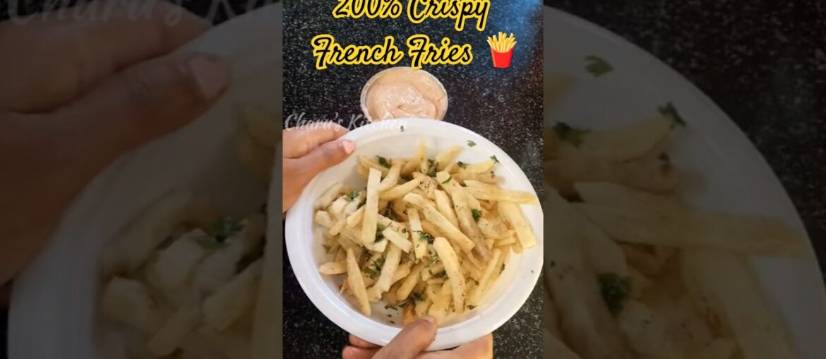 French Fries (No Fail Recipe) #frenchfries #shorts #virslshorts #trending
