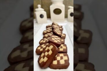 The most AMAZING Cookie Recipe. French shortbread Checkerboard cookies are a game changer #baking