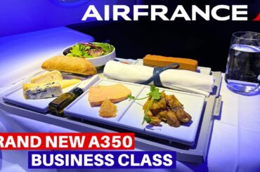 AIR FRANCE BRAND NEW AIRBUS A350 (Business Class) | Paris - Hong Kong | Flight Review