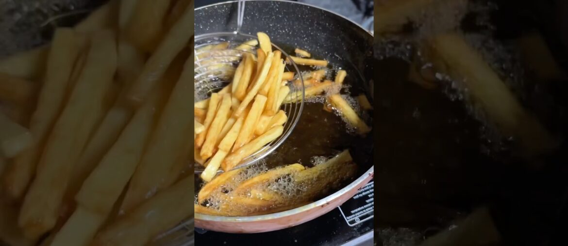 Crispy French Fries #shorts #recipes #cooking #asmr #food #stdcooks
