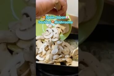 Great #fusion #recipe #mushroomrecipe #spain #japanesefood #cooking #appitizer #gourmet #cuisine