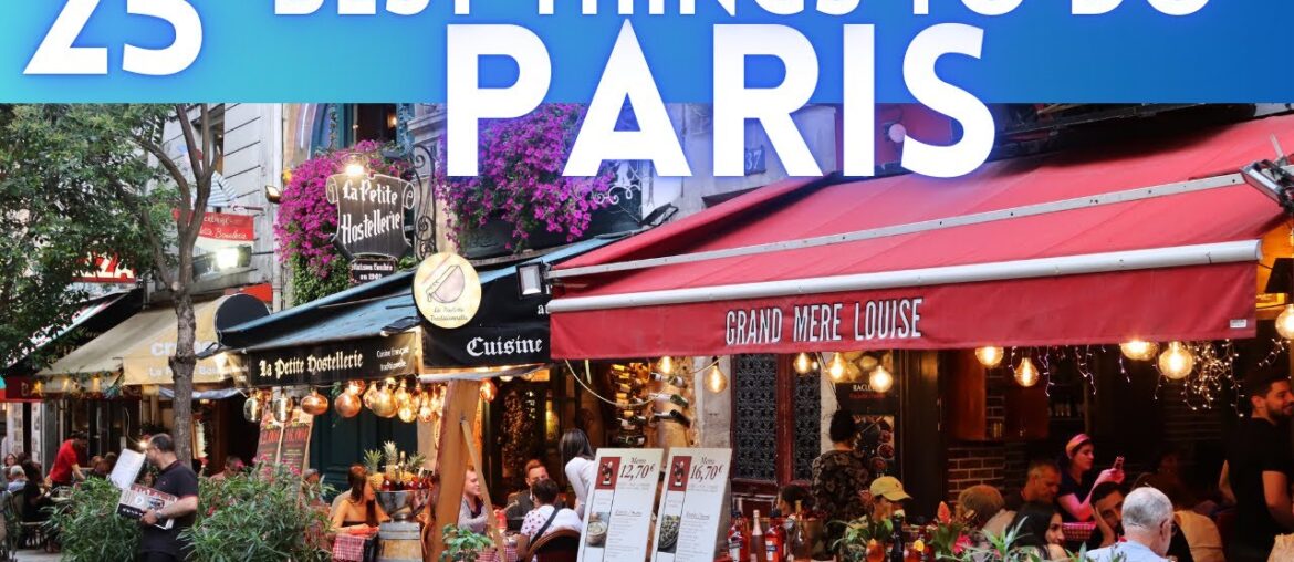 Best Things To Do in Paris France 2025 4K