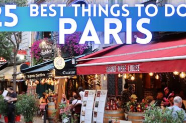 Best Things To Do in Paris France 2025 4K