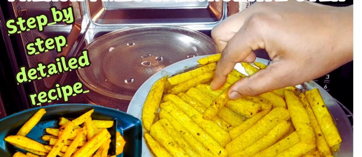French fries recipe in microwave oven in hindi | Finger chips in microwave | Godej microwave oven French fries recipe in microwave oven in hindi | Finger chips in microwave | Godej microwave oven