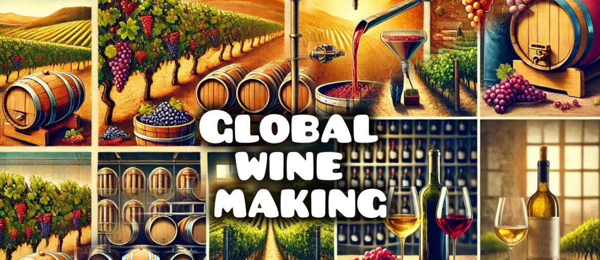 Wine Making Process | Global Winemaking Techniques | Journey Through Vineyards |