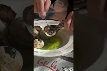 Yummy French Snails | French Restaurant | Seafoods #short #delicious #seafood #restaurant #france