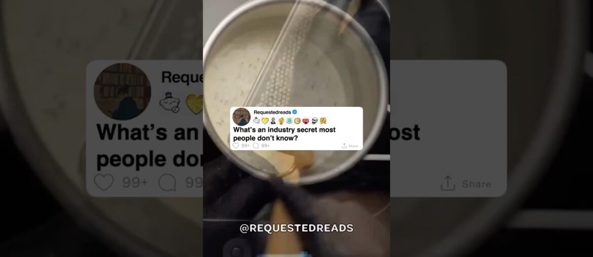 What’s an industry secret most people don’t know?