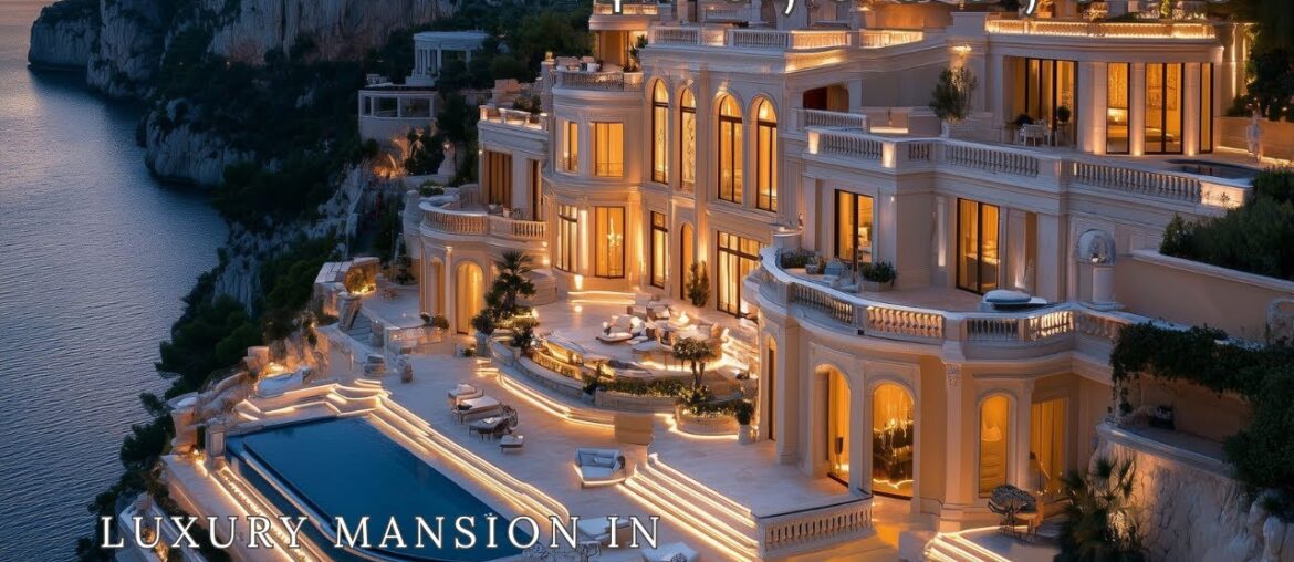 INSIDE A $70,000,000 Luxury Mansion With The Best View of MONTE - CARLO MONACO | LUXURY HOUSE TOUR