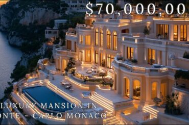 INSIDE A $70,000,000 Luxury Mansion With The Best View of MONTE - CARLO MONACO | LUXURY HOUSE TOUR