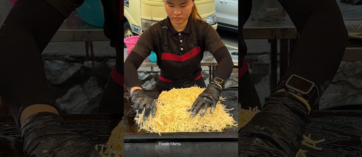 Malaysia's famous crispy french fries