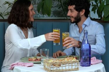 Malfy Gin Rosa - French 40 in pairing con Vitello Tonnato