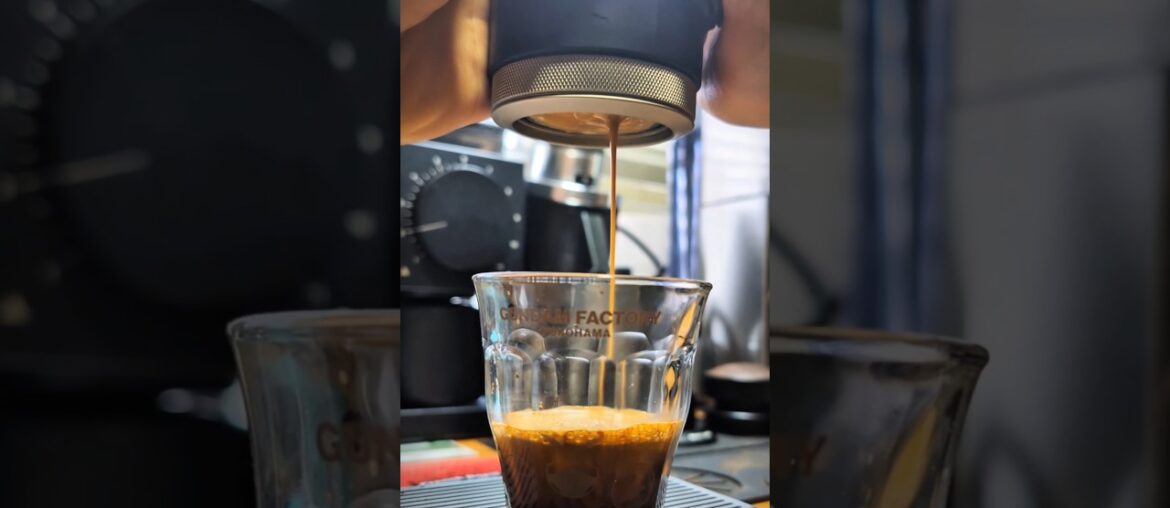 Home Barista| PICOPRESSO ESPRESSO| #coffee #latte #espresso #shorts
