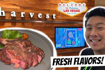 Bellagio's Harvest Restaurant really SURPRISED me!