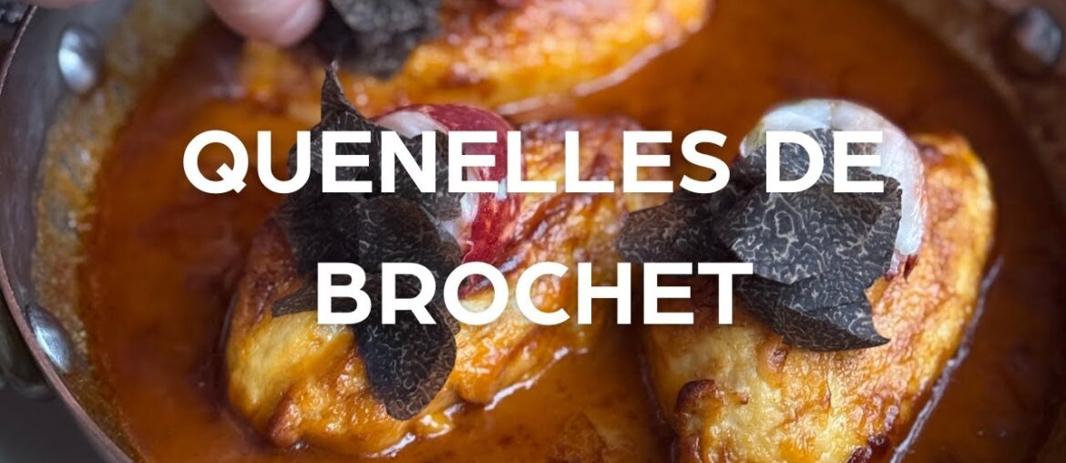 QUENELLES DE BROCHET – Classic French Dish QUENELLES DE BROCHET - Classic French Dish