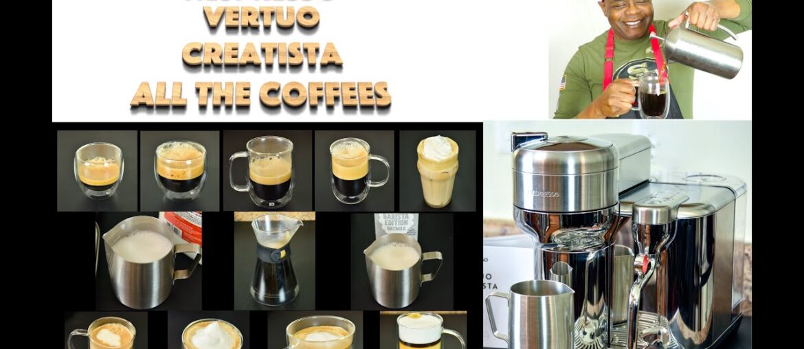 Nespresso Vertuo Creatista Review: All the coffee drinks | Breville