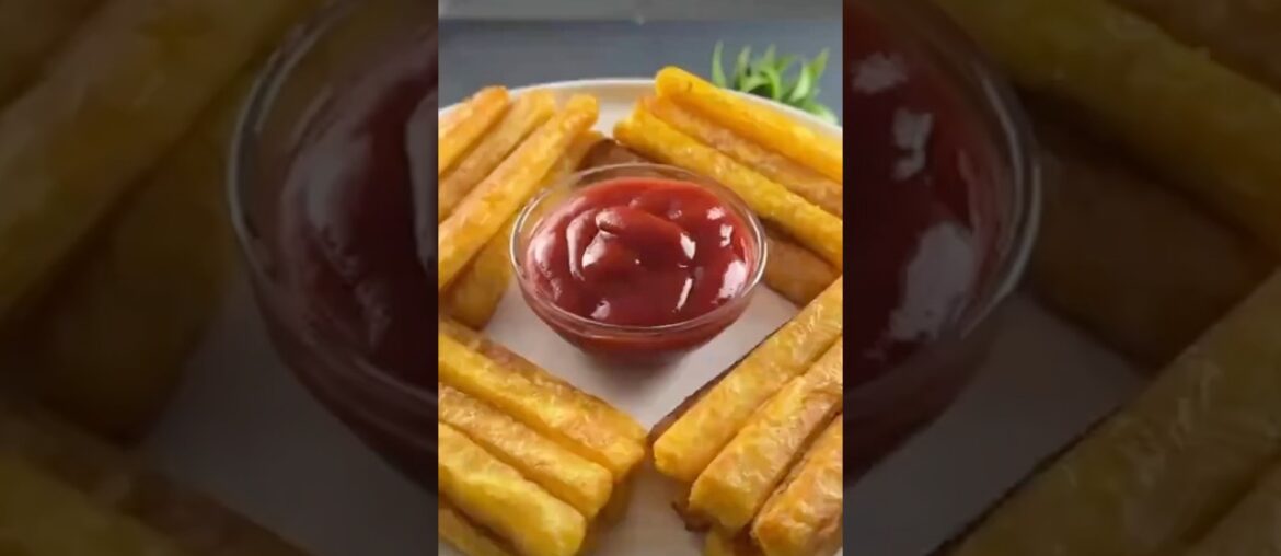 The best crispiest French fries recipe at home #shorts #food #frenchfries #crispy #snacks