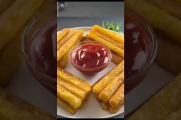 The best crispiest French fries recipe at home #shorts #food #frenchfries #crispy #snacks