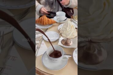 French Hot Chocolate Is The BEST #shorts