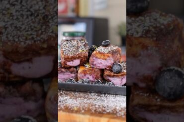 Mix up your french toast with this delicious Blueberry Stuffed French Toast!