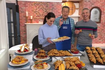 Authentic Gourmet 12 Large French Butter Croissants on QVC