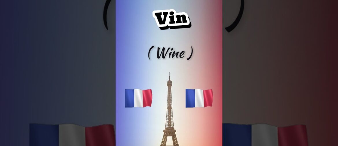 How to Pronounce Vin in French #learnfrench #frenchforbeginner #frenchlessons #frenchlanguage