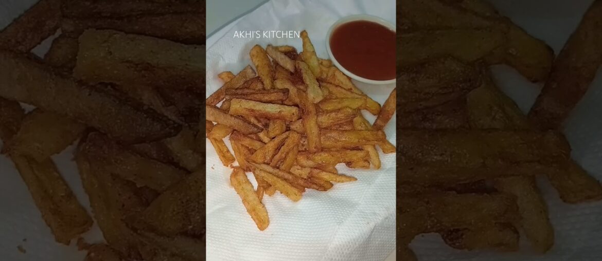 French Fry Recipe chai naki #frenchfry #cookingvideo #youtubeshorts #foryou #fyp