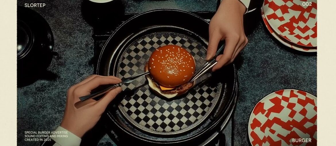 BURGER ADVERTISE- AUDIO POST PRODUCTION