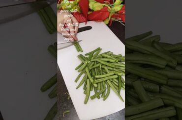 French Beans Recipe #shorts #shortsfeed #youtube #viral