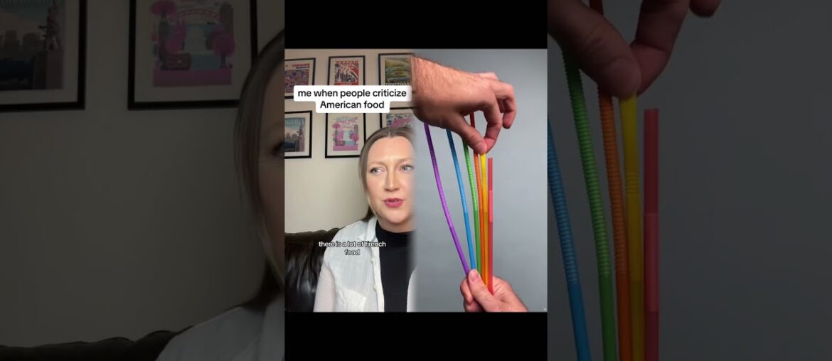 when people criticize American food #france #usa