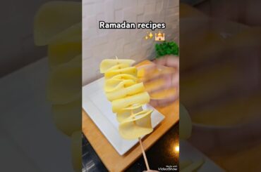5 min potato snacks #food #ramadan #recipes #trending #viralvideo