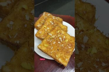 French Toast Kunafa #ramzan #viral #shorts